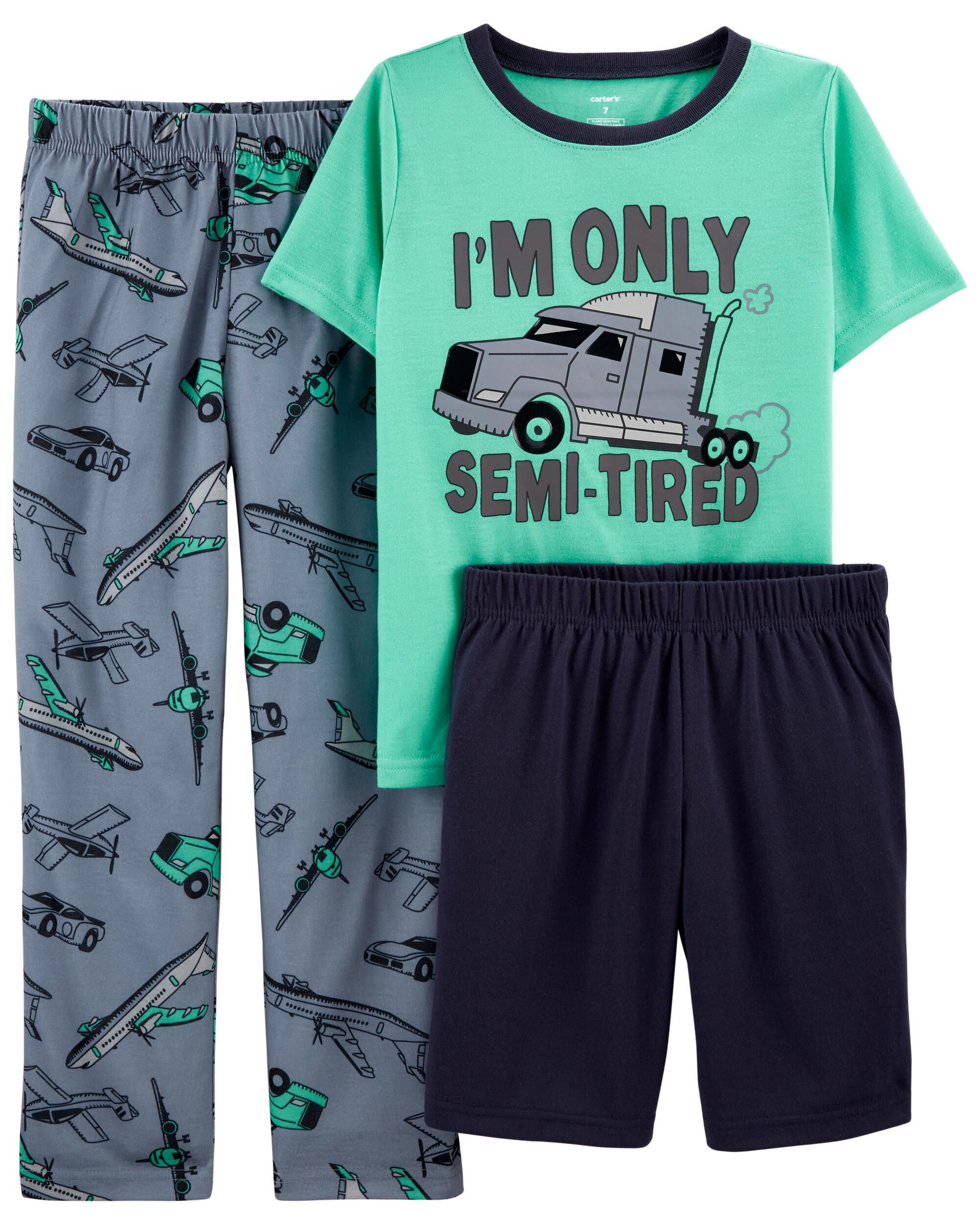 carter's pajama shorts set