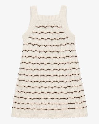 Product image 2 of Baby Striped Crotchet Knit Tank Dress
