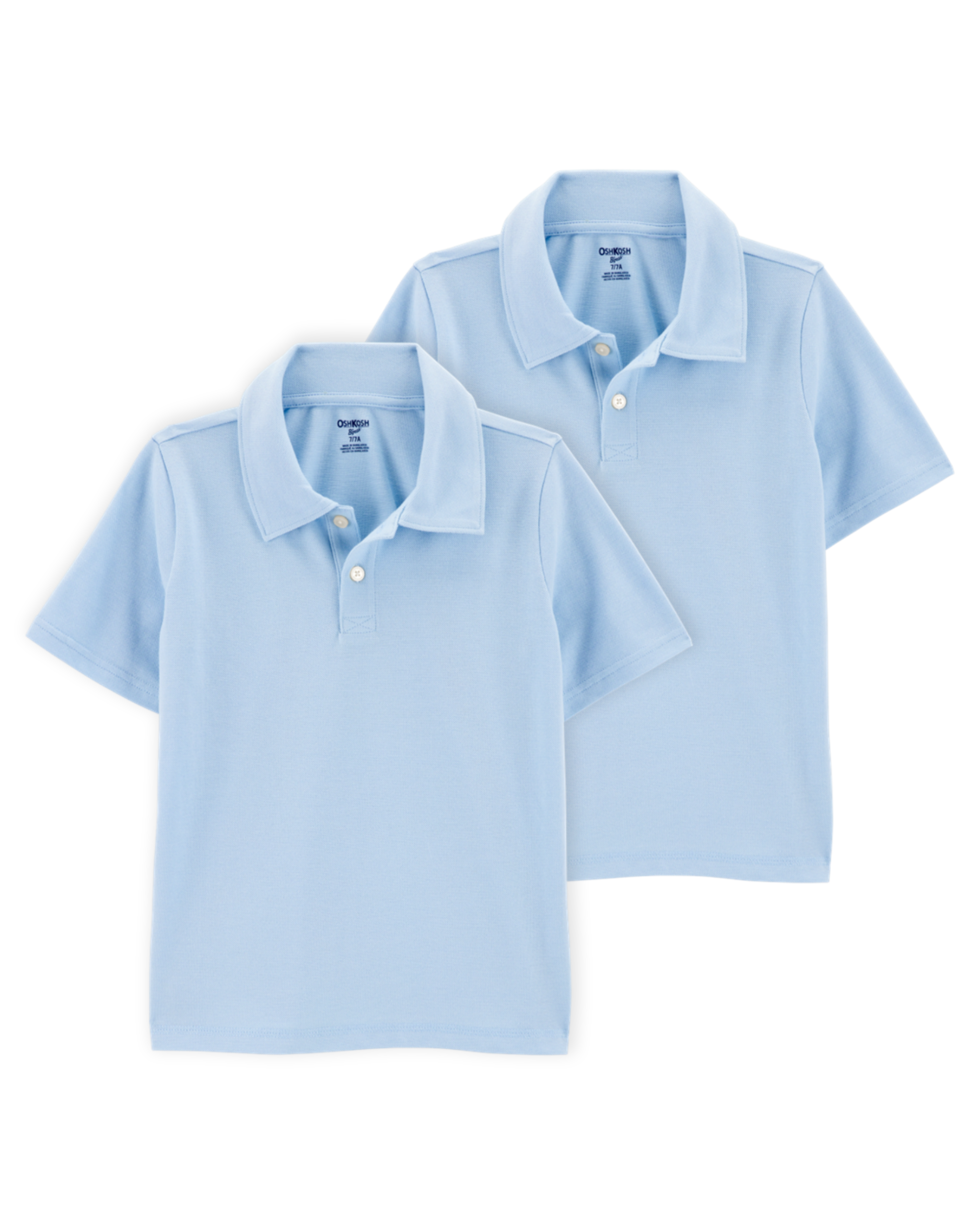 Kid -Pack Pique Uniform Polo Shirts