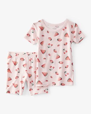 Product image 1 of Toddler Watermelon Print PurelySoft 2-Piece Pajamas - Pink