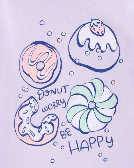  Product image 2 of Kid Donut Worry Long-Sleeve Graphic Tee