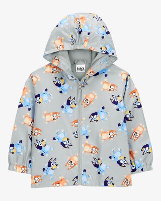 Product image 1 of Toddler Bluey Windbreaker Jacket - Grey