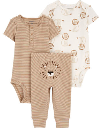 Baby 3-Piece Bear Little Outfit Set