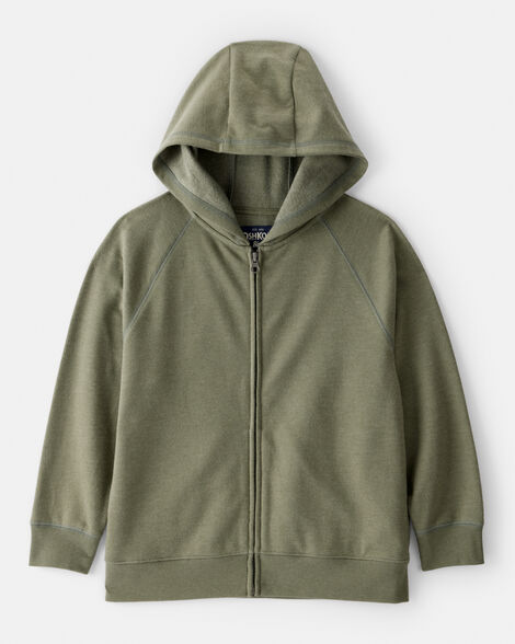 Product image 1 of Boys Zip-Up Hoodie - Green
