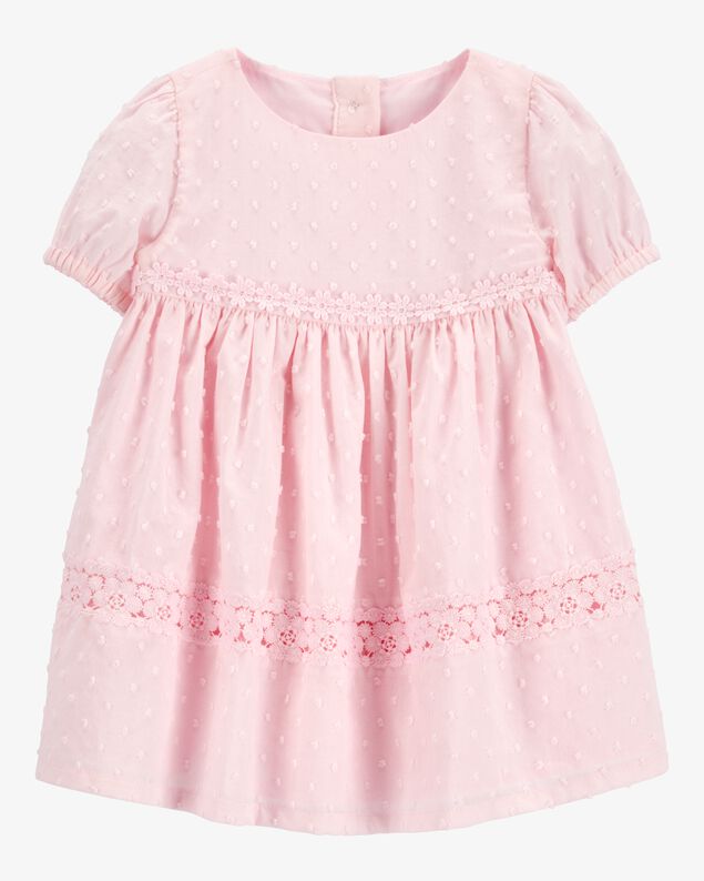 Baby Girl 3-Piece Thanksgiving Print Dress Set - White/Brown