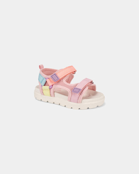 Toddler Girl Colorblock Sandals - Pink