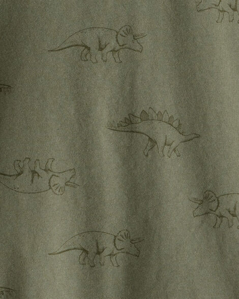 Product image 2 of Toddler Boy Dinosaur Print Long-Sleeve Tee - Green