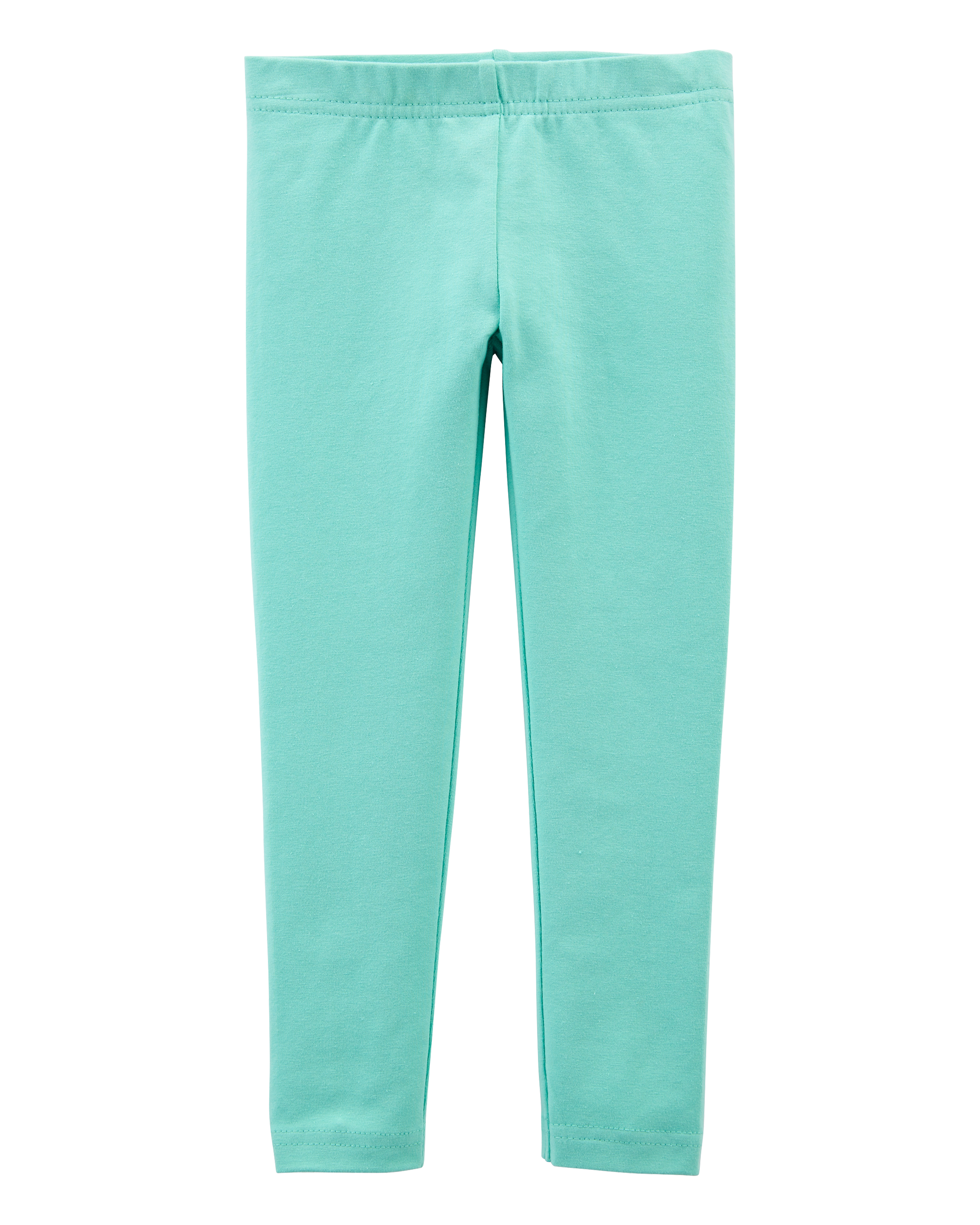 Toddler Girl Stretch Leggings - Turquoise