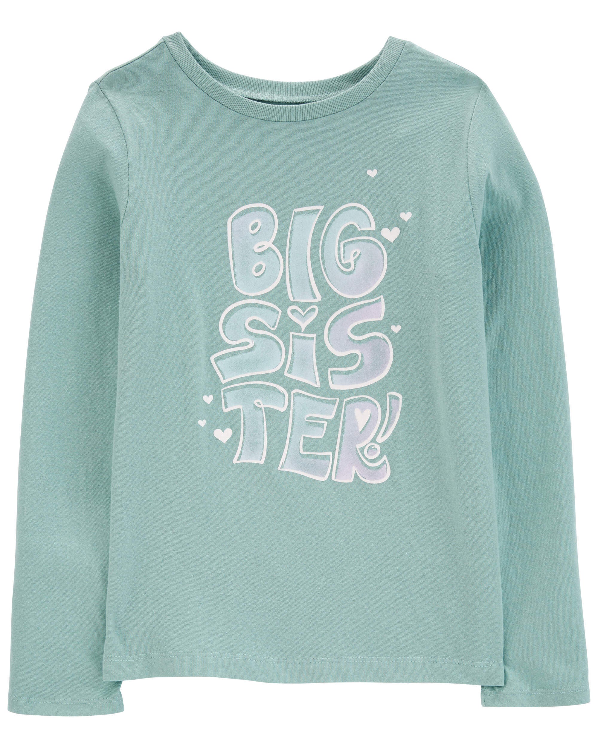 Kid Big Sister Long Sleeve Graphic Tee