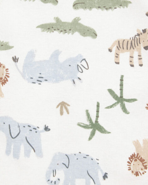  Product image 4 of Baby 5-Pack Animals Sleeveless Bodysuits