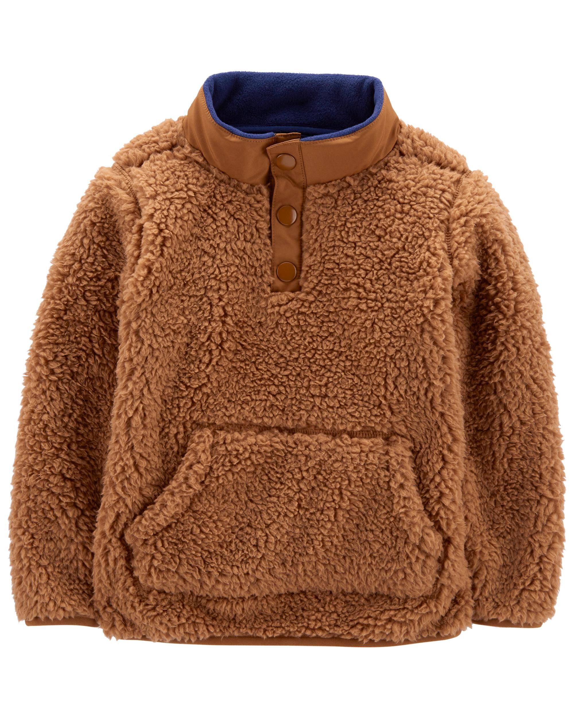 Carters fleece pullover top