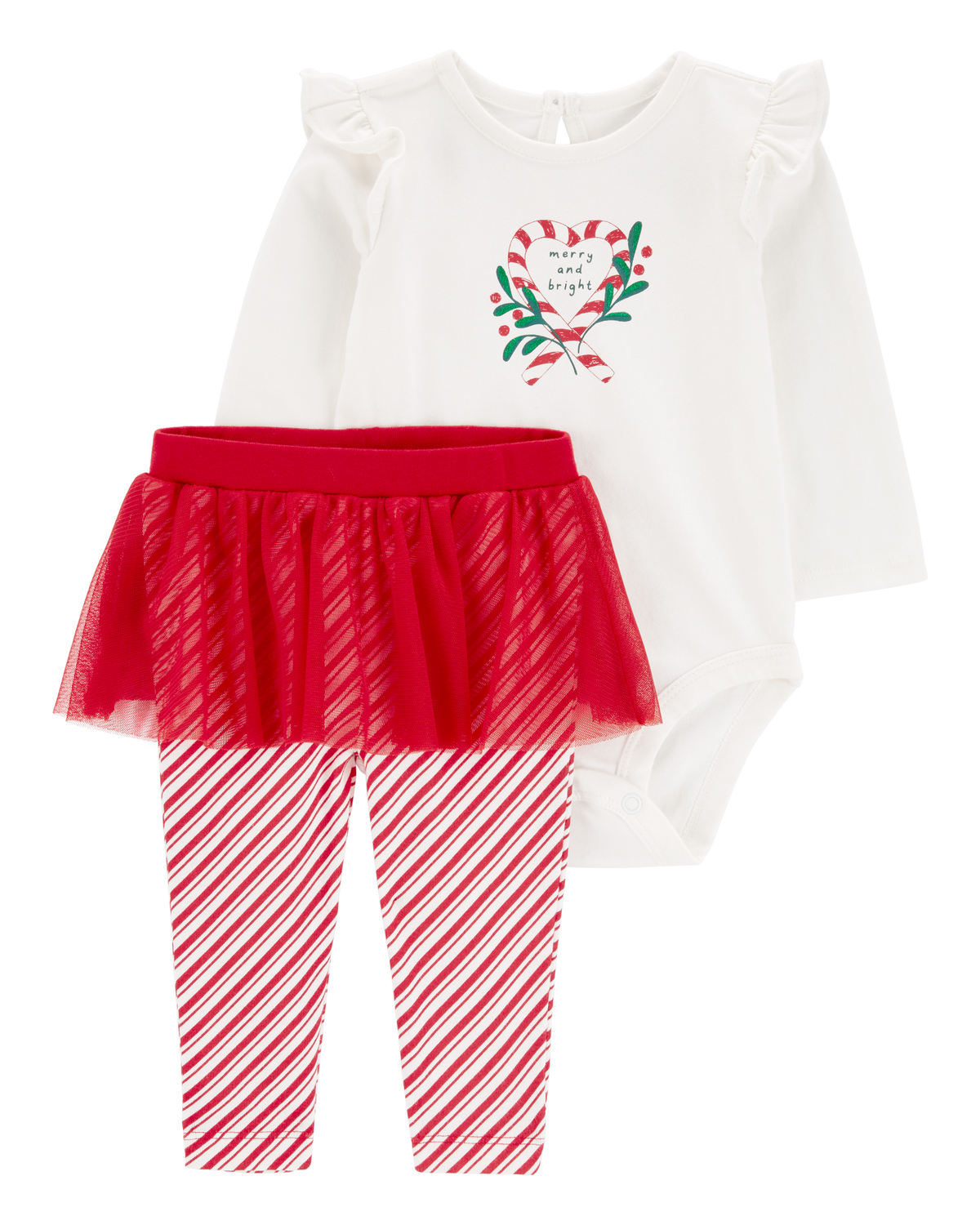 Baby 2 Piece Christmas Bodysuit Tutu Pant Set Carter s Carter s