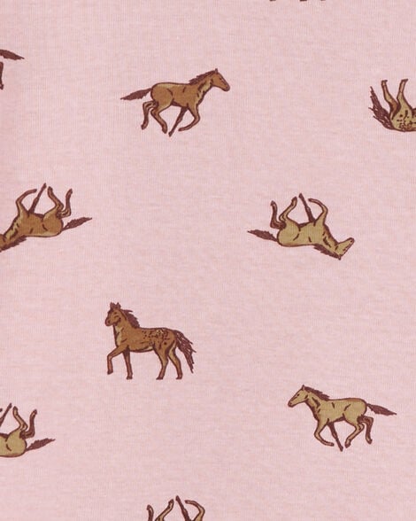  Product image 3 of Kid 4-Piece Horse 100% Snug Fit Cotton Pajamas