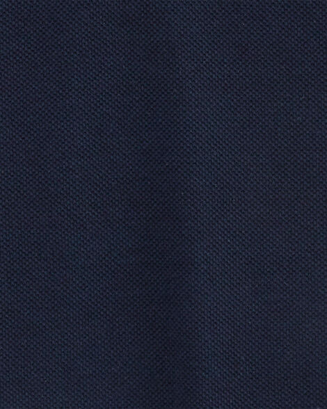 Product image 2 of Baby Navy Piqué Polo Bodysuit