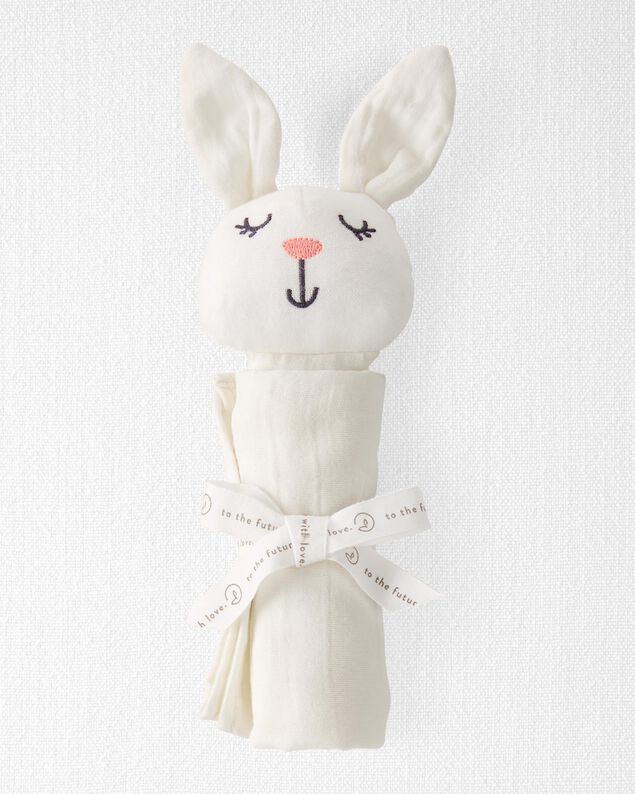 Product image 2 of Baby Organic Cotton Muslin Bunny Lovey