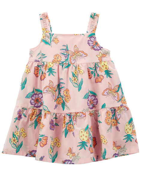 Product image 1 of Baby Floral Sleeveless Lawn Dress