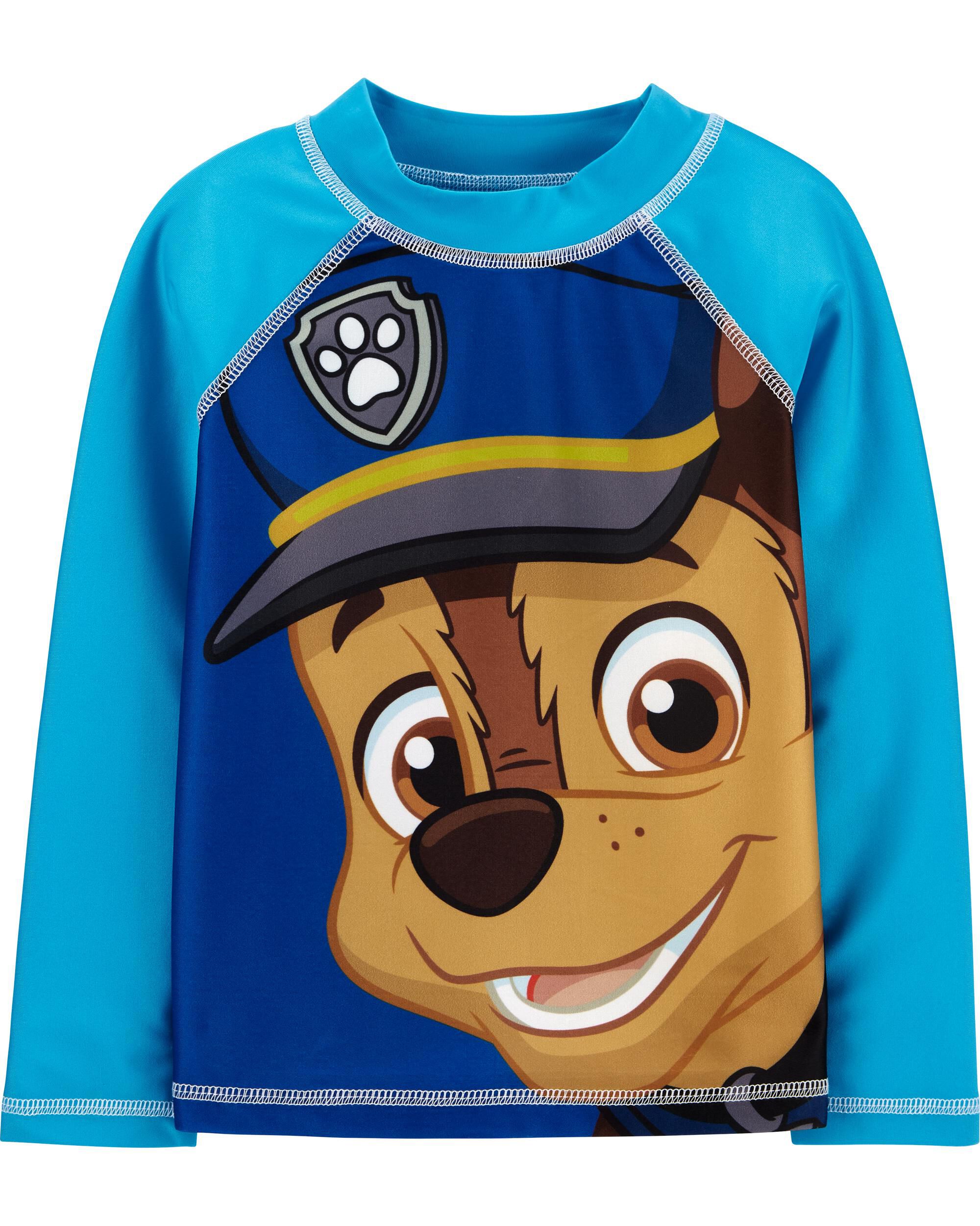 paw patrol rash guard girl