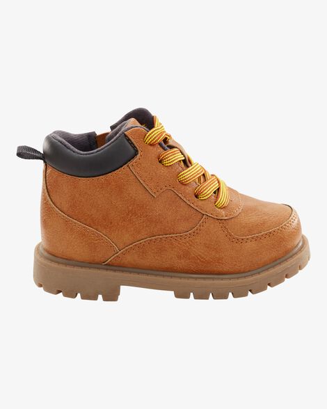  Product image 2 of Kid High-Top Faux Leather Boots