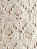 Sweet Cream - Baby Organic Cotton Pointelle Sweater, Selected
