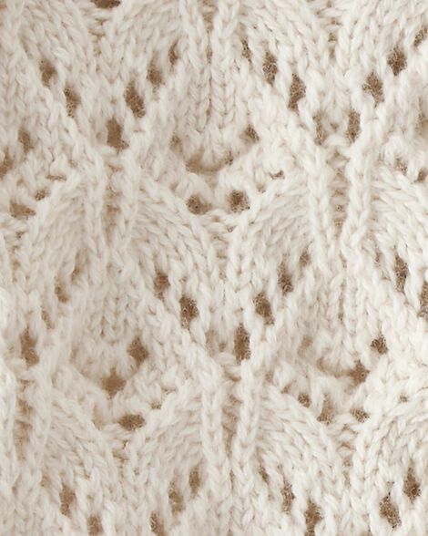  Product image 3 of Baby Organic Cotton Pointelle Sweater