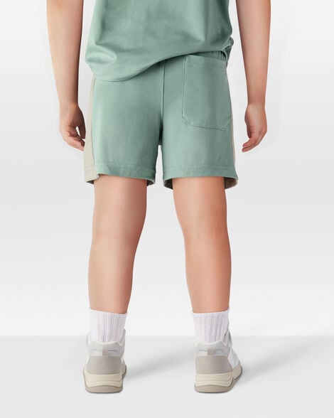  Product image 3 of Toddler Colorblock Pull-On Active Shorts - Green
