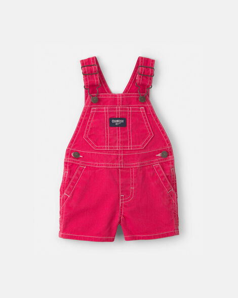 Baby Twill Shortall - Red