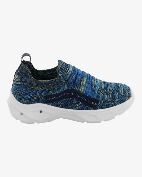  Product image 3 of Toddler Light-Up Recycled Knit Slip-On Shoes