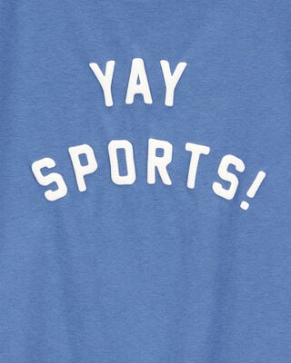 Product image 2 of Kid Yay Sports Short-Sleeve Graphic Tee - Blue