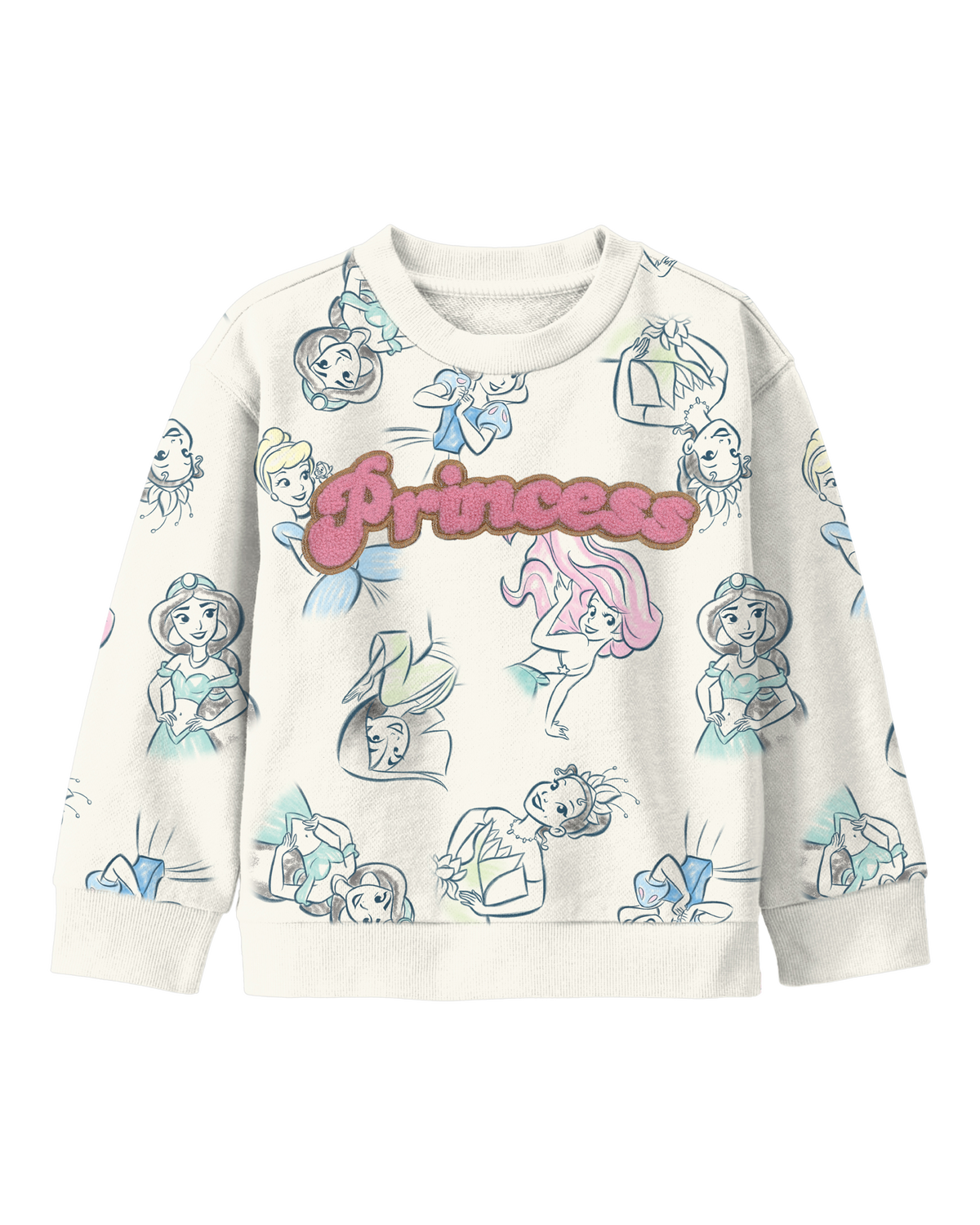 Kid Disney Princess Pullover - Cream - Carter's | Carter's
