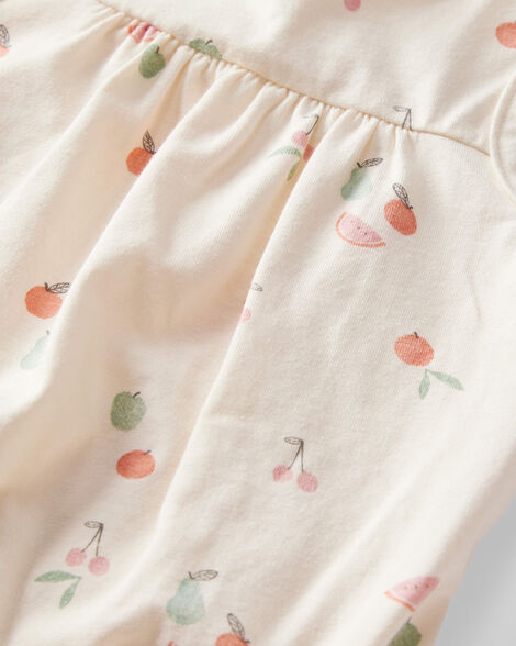 Product image 2 of Baby Girl 2-Pack Organic Cotton Bubble Rompers
