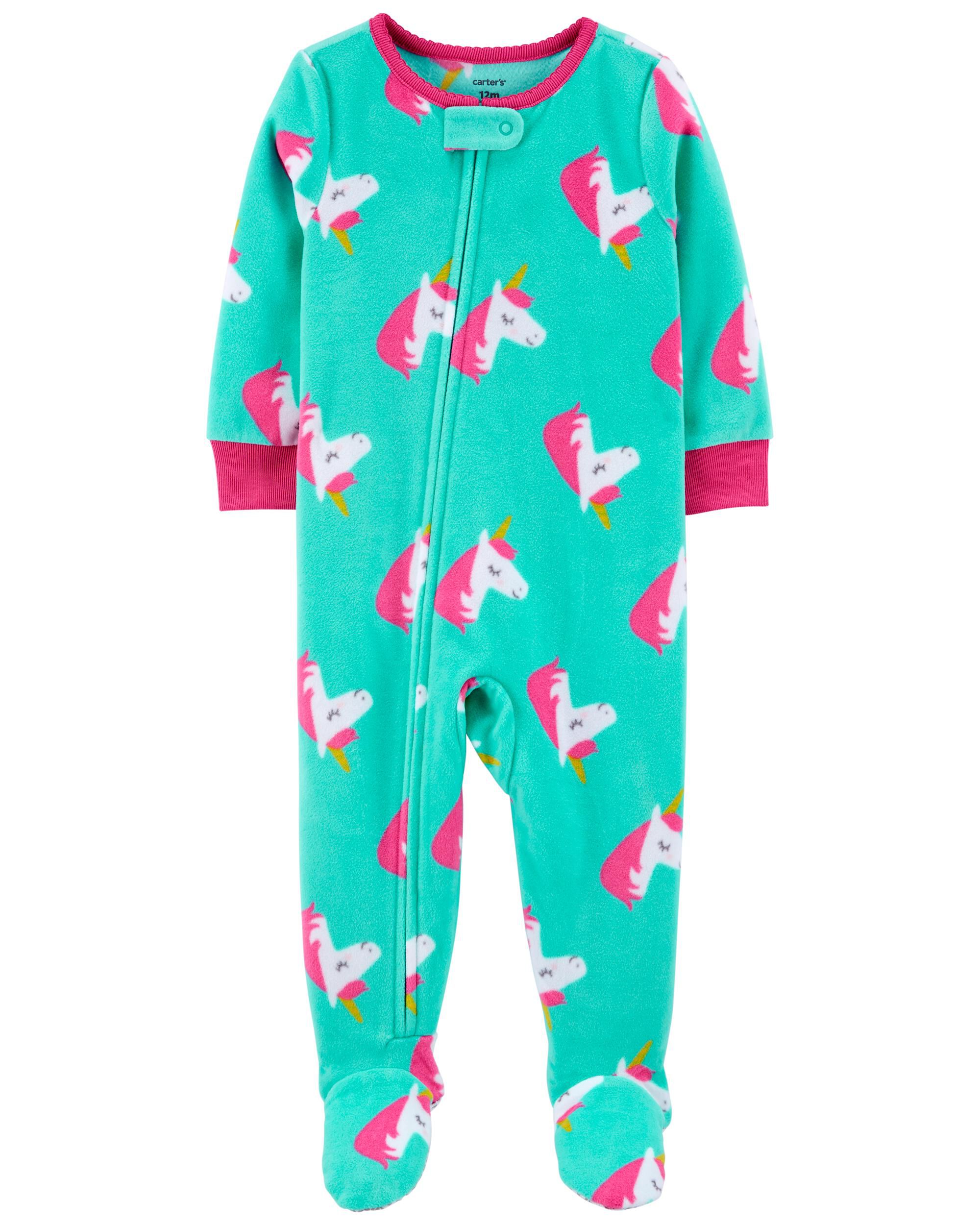 carter's 12 month footed pajamas