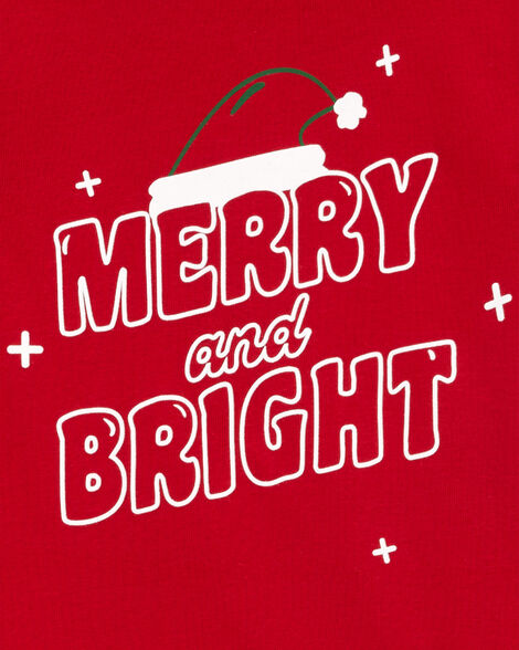  Product image 3 of Kid 2-Piece Santa Fleece & Cotton Pajamas
