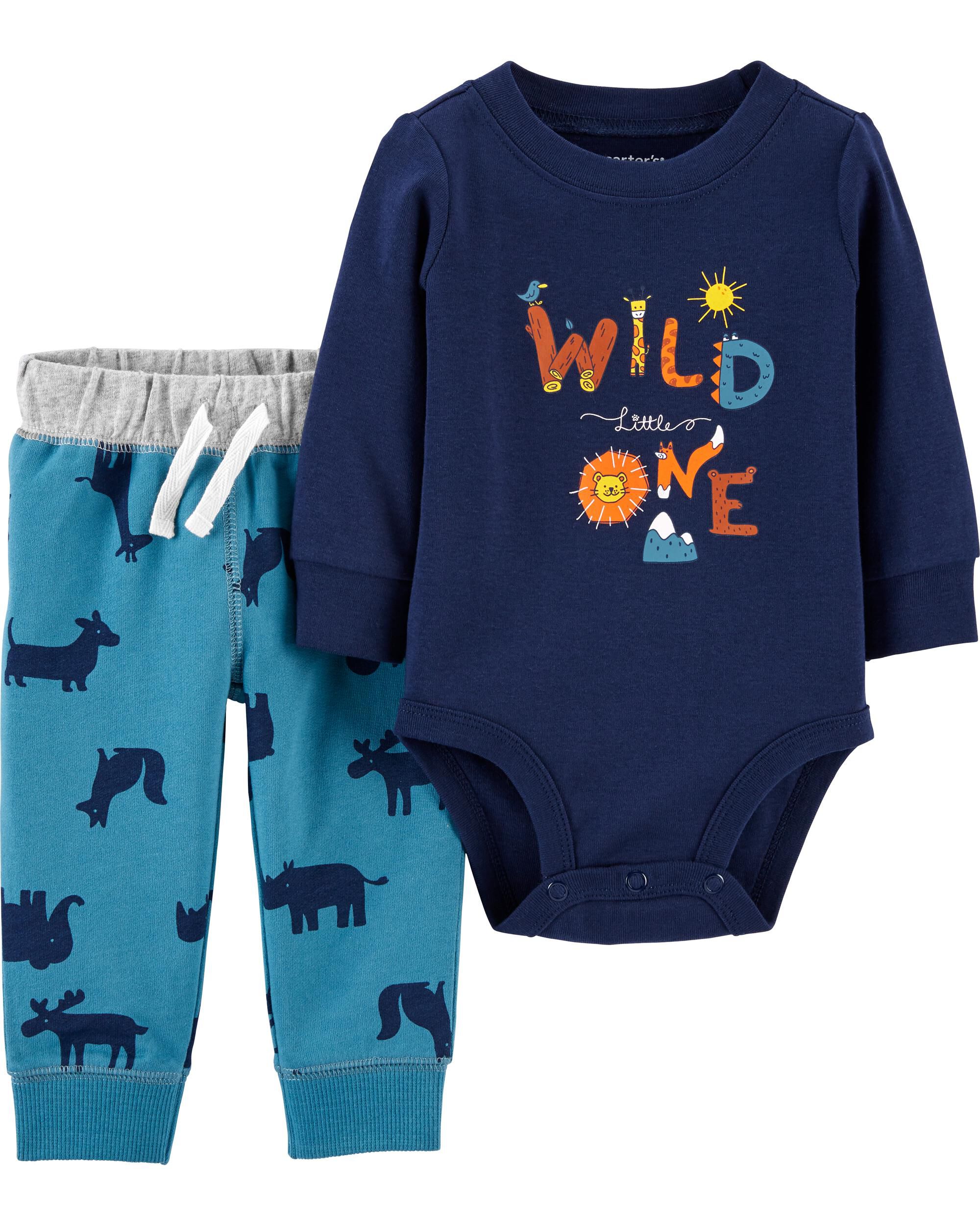 2-Piece Wild One Bodysuit Pant Set