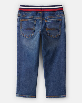 Product image 2 of Toddler Boy Varsity Waistband Denim Jeans