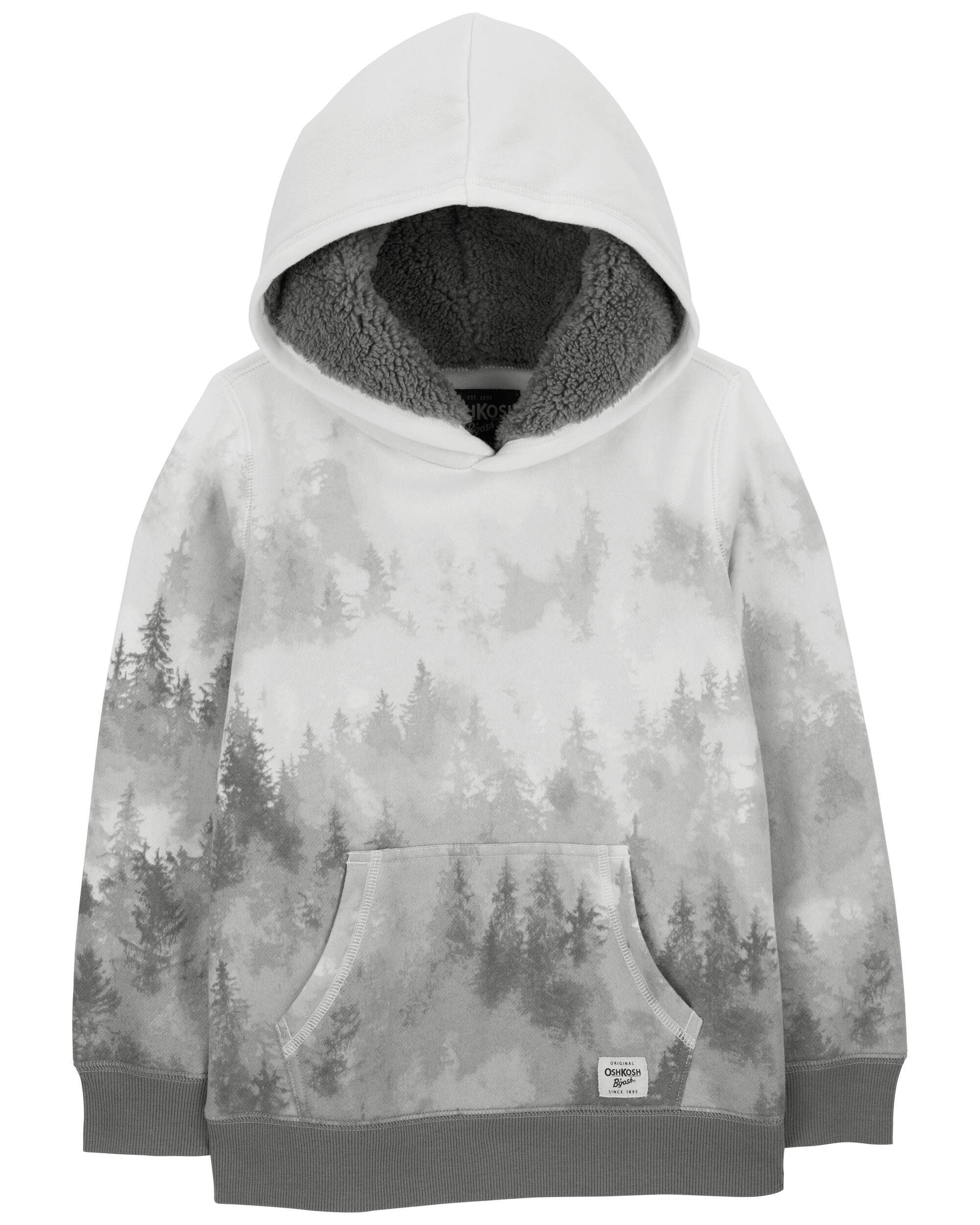 Kid Ombre Cotton Blend Hoodie White OshKosh Carter s
