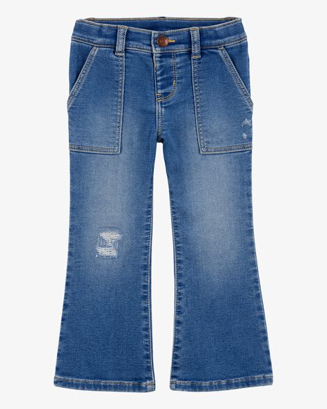  Product image 1 of Toddler Iconic Denim Flare Jeans