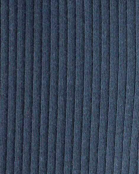 Baby Girl Cotton Pull-On Pants - Navy Blue