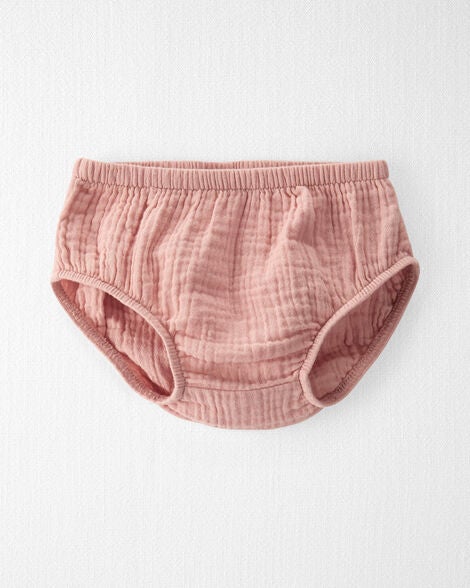  Product image 3 of Baby Organic Cotton Gauze Dress in Pink