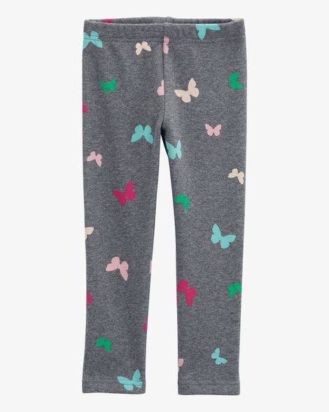 Product image 1 of Baby Butterfly Cozy Fleece Leggings