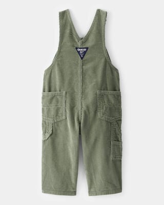 Product image 2 of Baby Solid Corduroy Overalls - Green