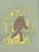 Green - Kid Hide and Seek Graphic Tee, Selected