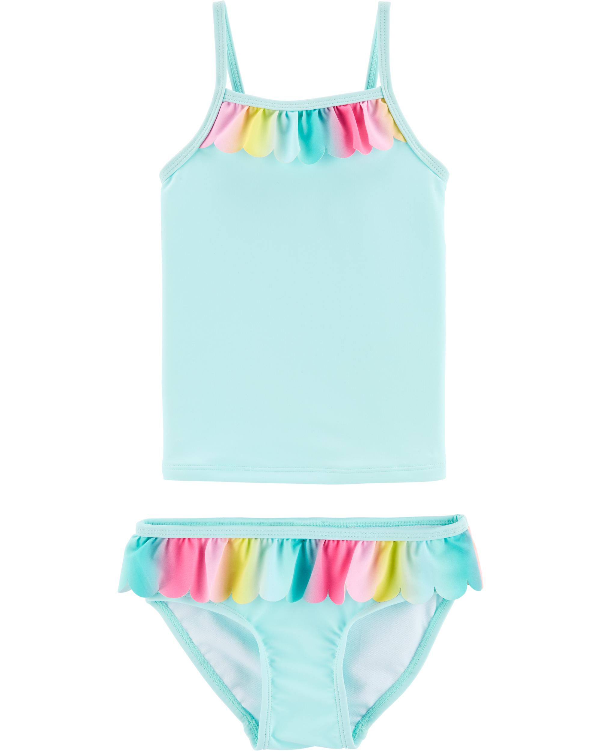 Baby Toddler Boys Zippered Swimsuit Swimwear Striped Bathing Swimming Suit Beach