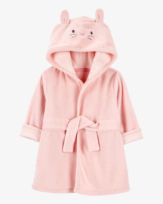 Product image 1 of Baby Bunny Hooded Terry Robe - Pink