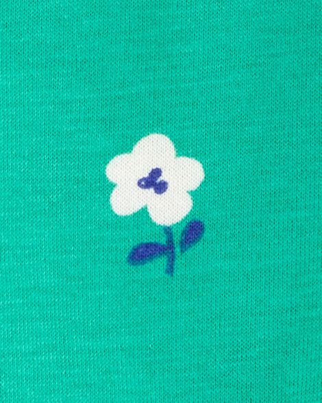  Product image 2 of Baby Floral Cotton Romper - Green