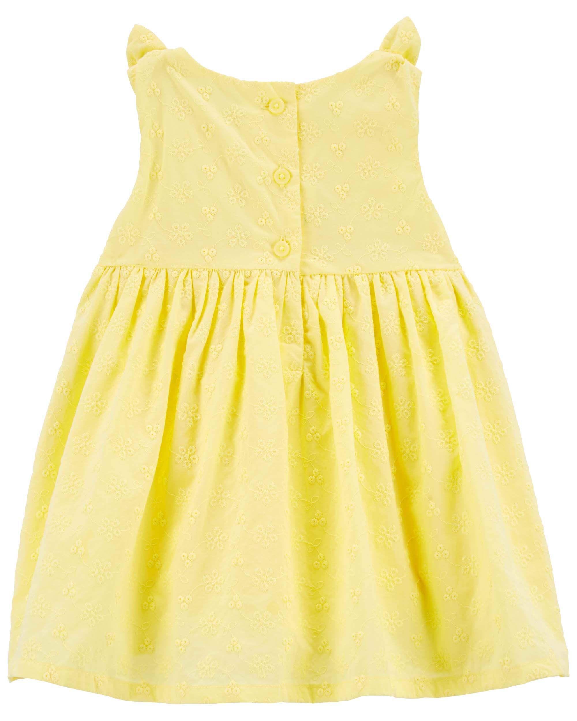 Baby Eyelet Babydoll Dress - OshKosh | Carter's