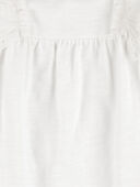 Baby 2-Piece Eyelet Flutter Bodysuit Pant Set
