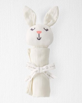 Product image 2 of Baby Organic Cotton Muslin Bunny Lovey