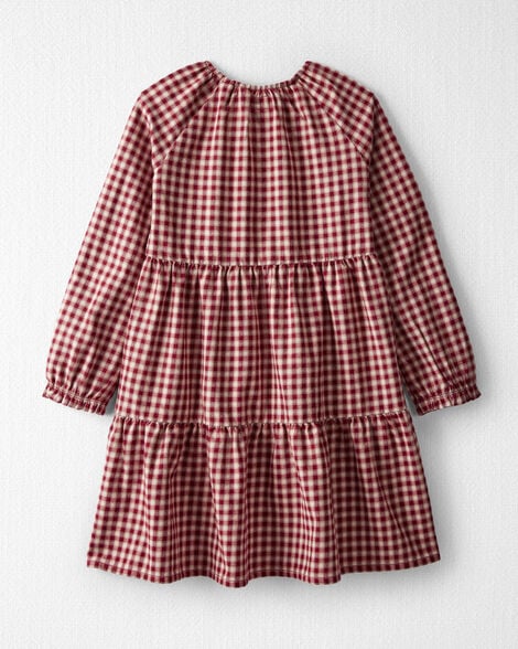 Product image 2 of Kid Cozy Tiered Dress Made with Organic Cotton