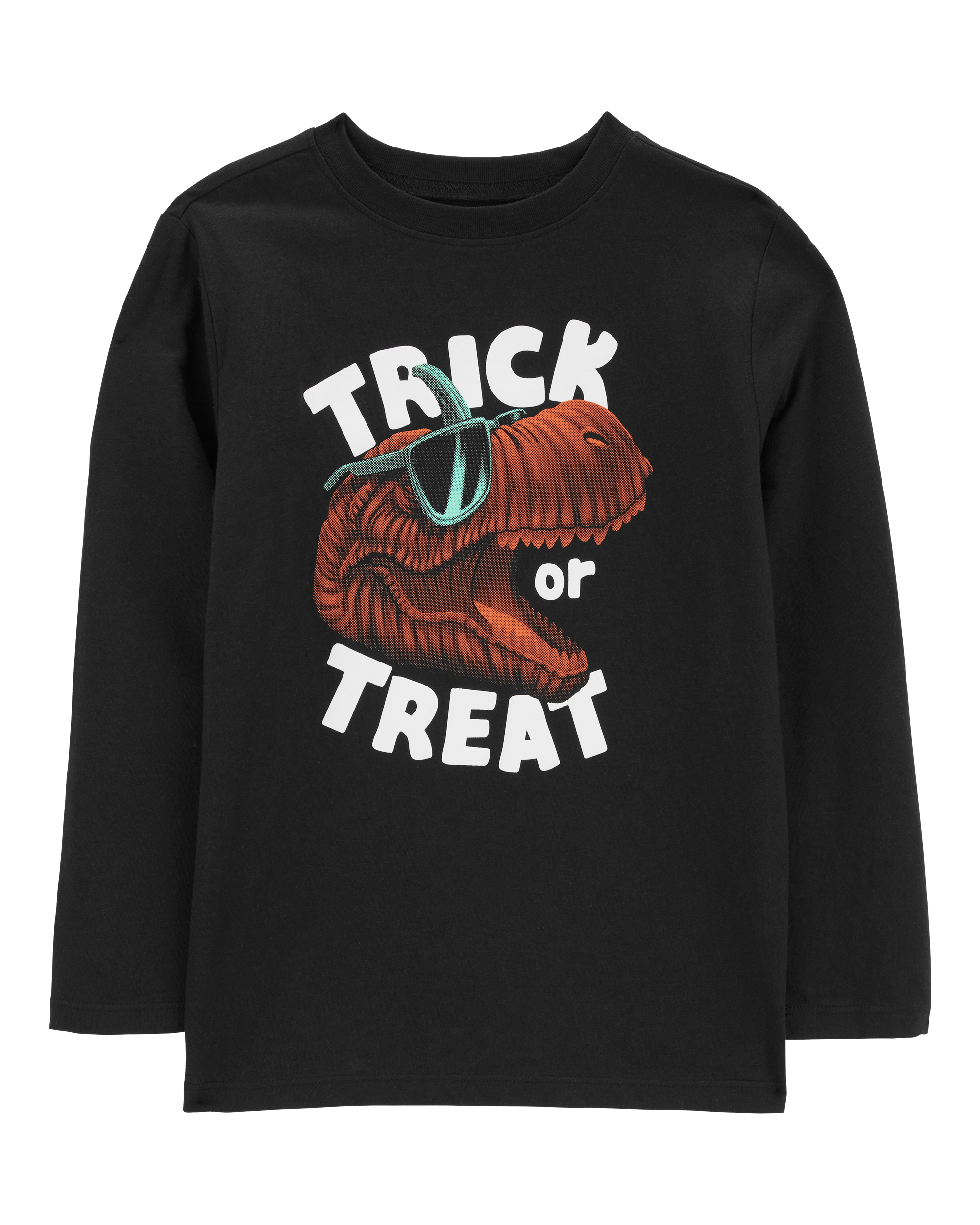 Kid Halloween Dinosaur Graphic Tee