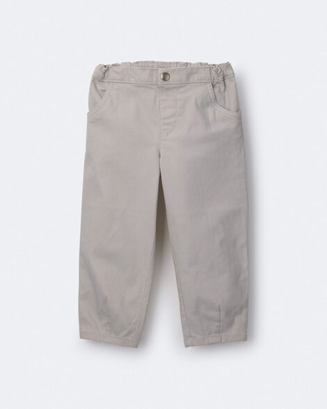 Toddler Boy Woven Pant - Grey